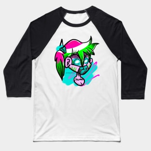 Cybergoth Baseball T-Shirt